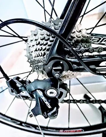 CANNONDALE(54) SUPERSIX SHIMANO105 10V (cartão 18x, até 3x s\juros). Trocas $8.5 - Foto 4