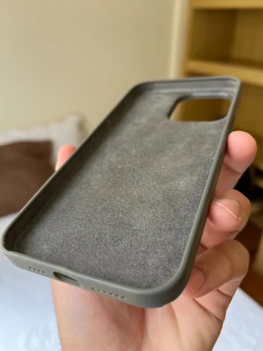 Capa original silicon case MagSafe iPhone 15 pro Max - Foto 3