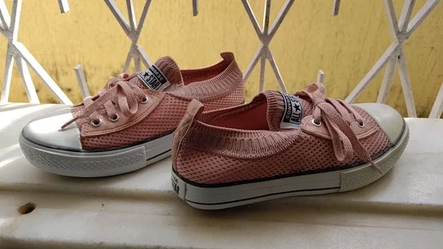 Tênis All Star rosa - Foto 4