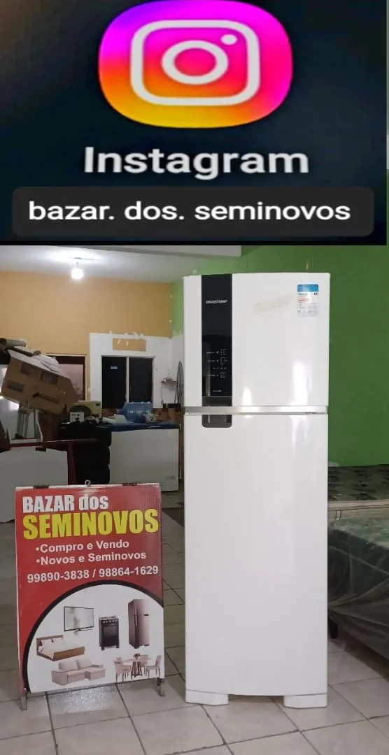 Geladeira modelo BRM54 frost free 400 litros