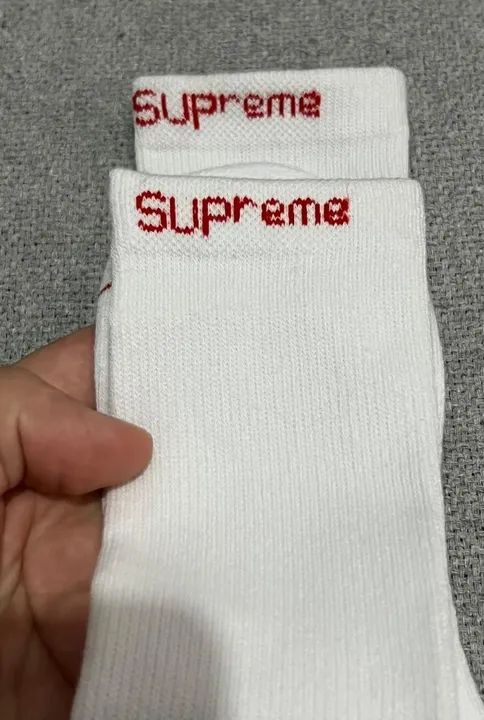 Meia Supreme Hanes White 100% Original - Foto 3