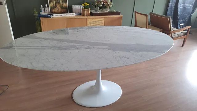 Mesa de jantar, modelo saarinen nova de fábrica  - Foto 3