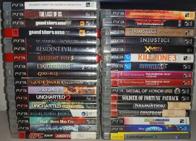 Troco Todos (ou Vendo!). Coleção Top 49 Games Ps3 Originalíssimos 