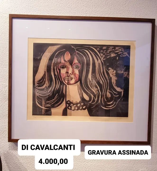 Gravuras assinadas Di Cavalcanti - l - Foto 2