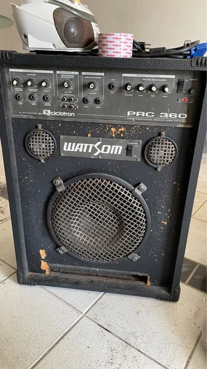 Vendo Caixa Amplificada Wattsom