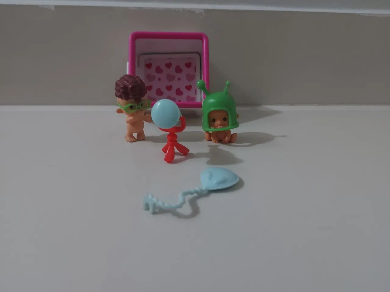 Trem, foguete e playground para bonecas - Brinquedos infantis - Foto 6