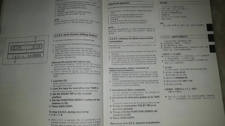 Manual Pioneer  XR-P740/640/340/    XR-P740M/64M/340M - Foto 2