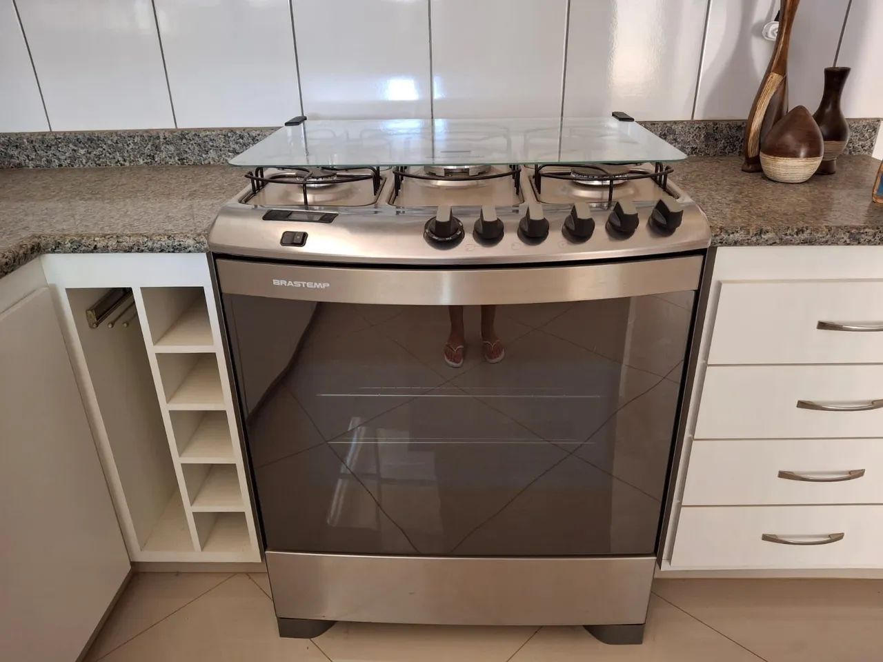 Fogão Brastemp 05 Bocas com Turbo chama 