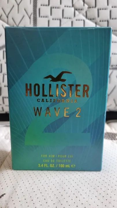 Perfume Hollister Wave 2 100ml Masculino Novo Original