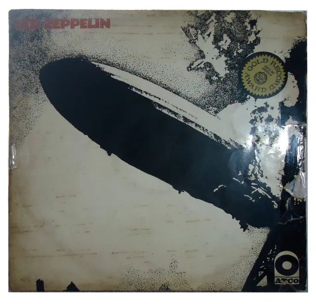 Lp Led Zeppelin Led 1 1970br Selo Azul Atco M O N O