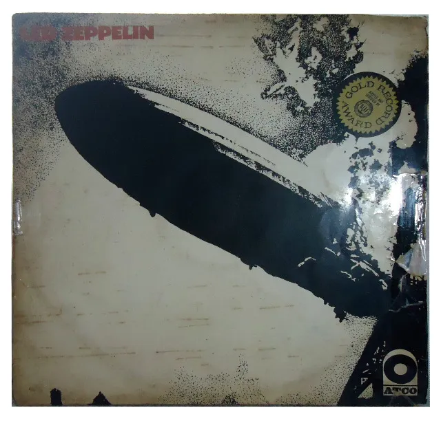 Lp Led Zeppelin Led 1 1970br Selo Azul Atco M O N O