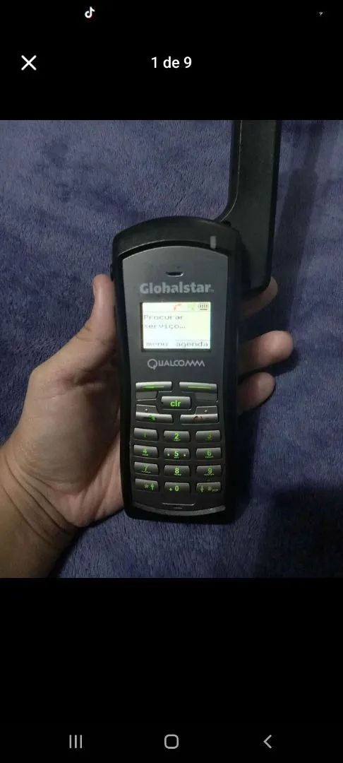 Aparelho de comunicação telefone via satélite Globalstar GSP 1700 - Foto 2