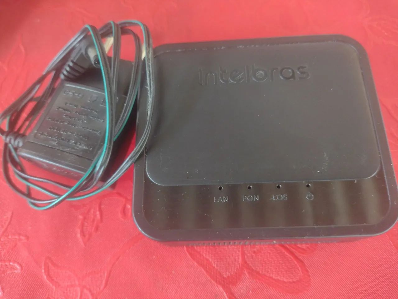Modem Intelbras - fibra óptica - novo