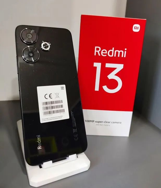 Celular Redmi 13 256Gb 08Ram Novo Lacrado Brindes  - Foto 3