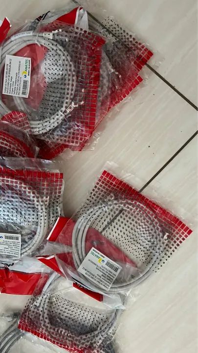 Cabo de Rede RJ45 - 20m - Novo!