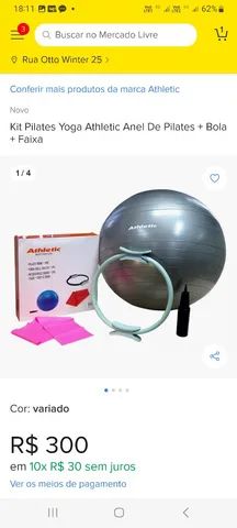 Kit Pilates Yoga Athletic