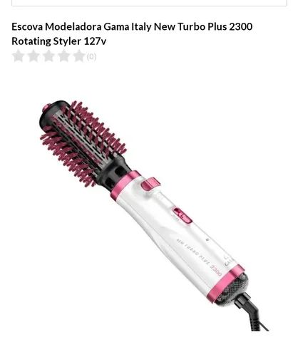 Escova secadora modeladora Gama profissional 3d 110v