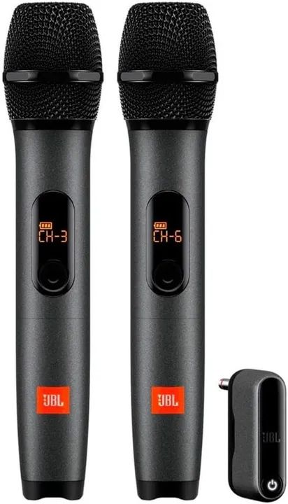 JBL, 2 Microfones Sem fio, Wireless Set - Preto - Foto 3