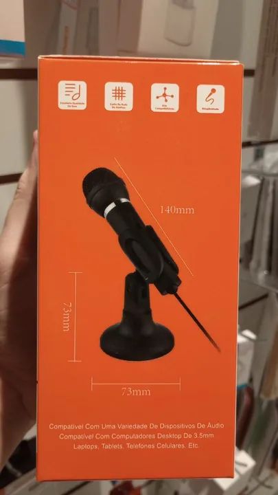 Microfone De Mesa Ley-2173 - Foto 3