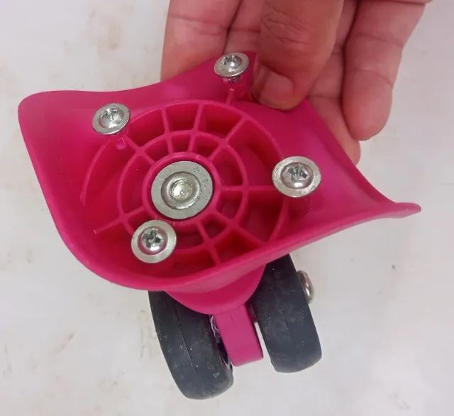3 rodízios, rodinhas, roda de mala. 20 cada.  - Foto 4