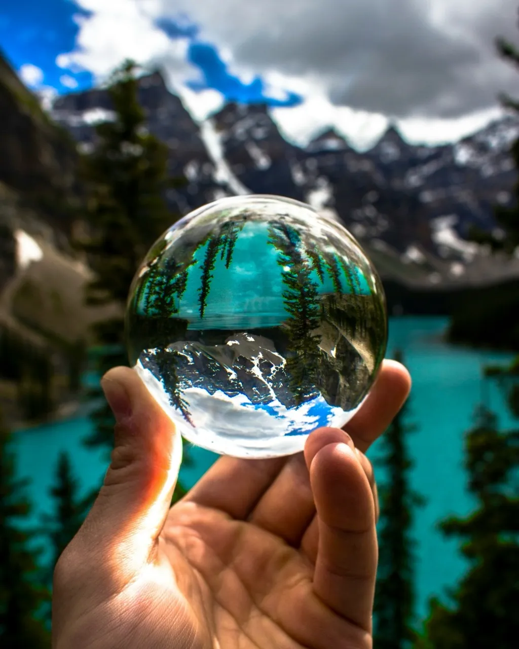 Esfera de Cristal para Fotos Lensball
