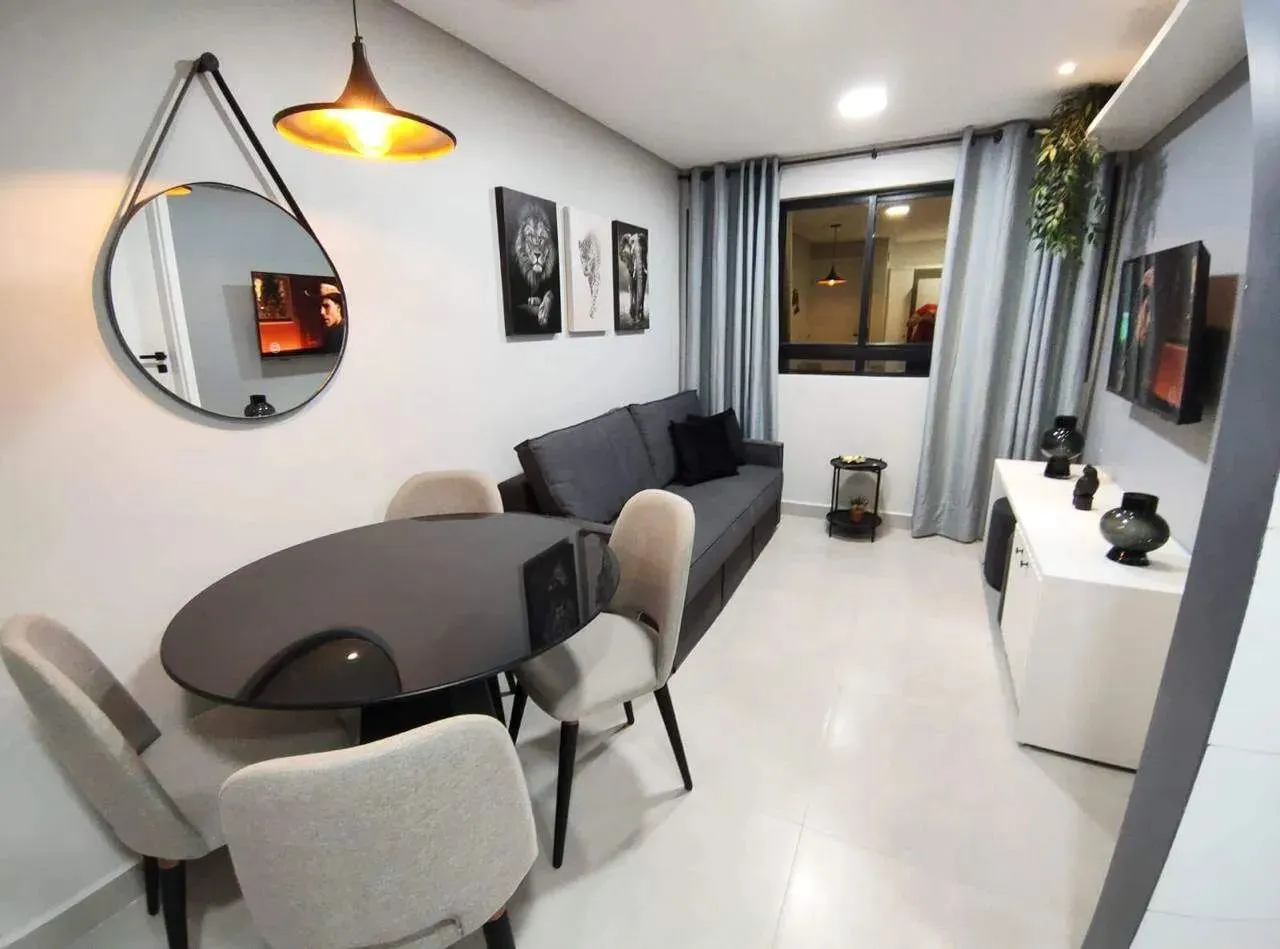 Apartamento mobiliado à venda, 1 quarto, Cabo Branco - João Pessoa/PB