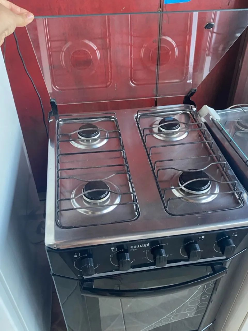 Fogão 4 Bocas com Forno - Novo - Foto 2