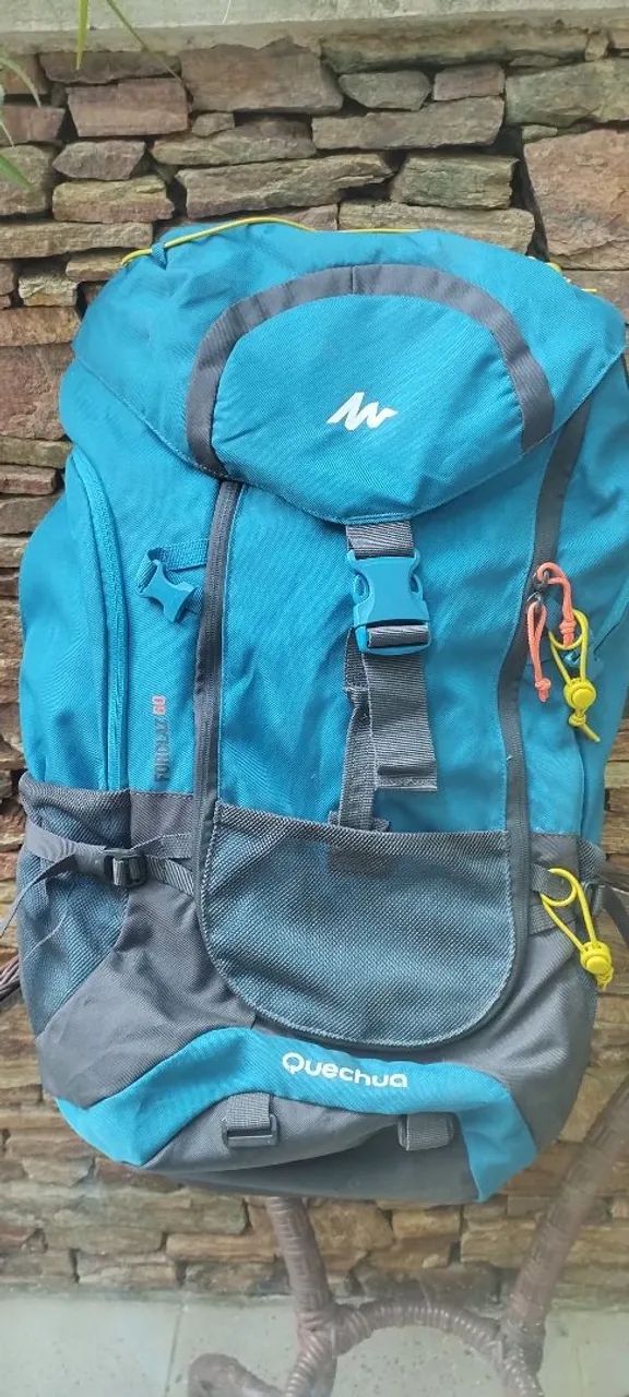 Mochila  trekking/camping Azul - Foto 2