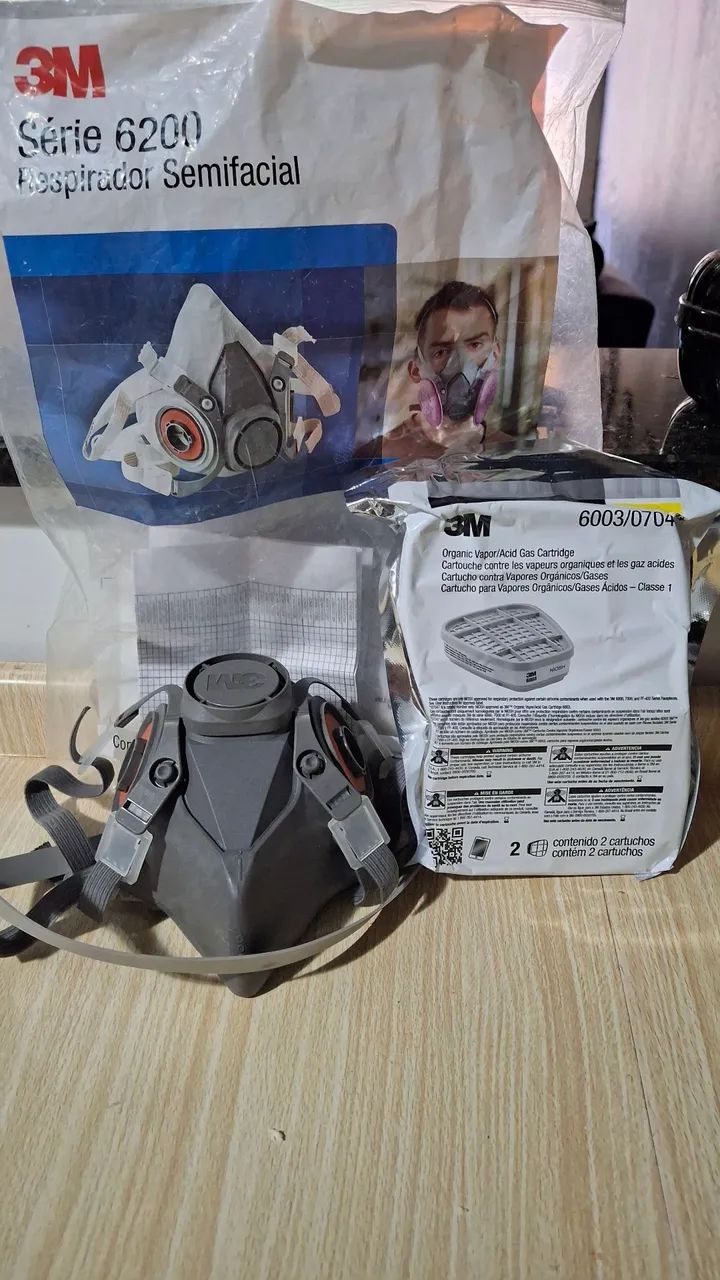 Máscara Respiratória 3M 6000 Série - Foto 3