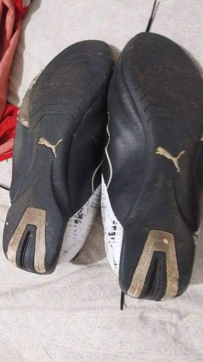 Tênis Puma Preto e Branco le a descrição  - Foto 2