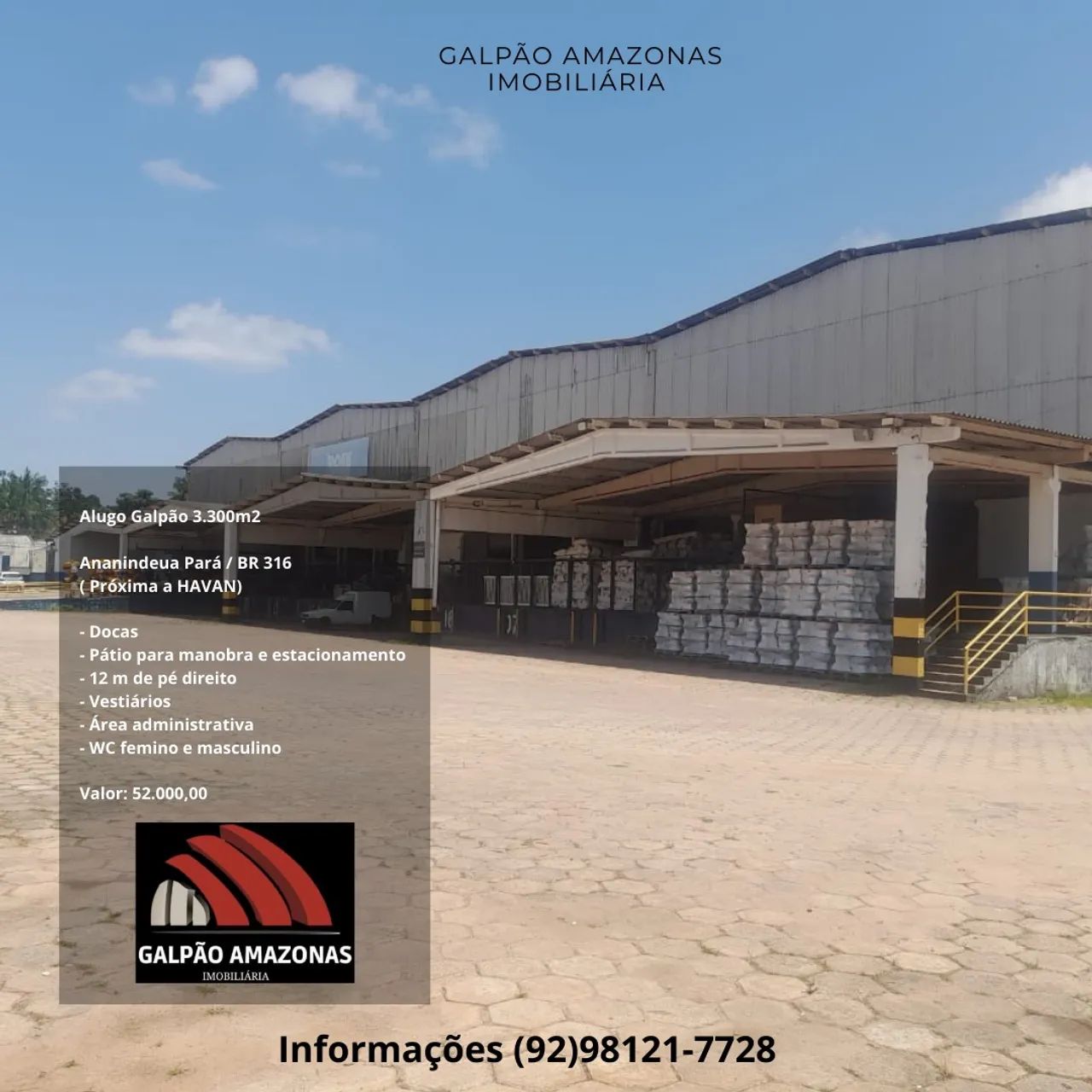GALPÃO 3.300M² - ANANINDEUA/PA