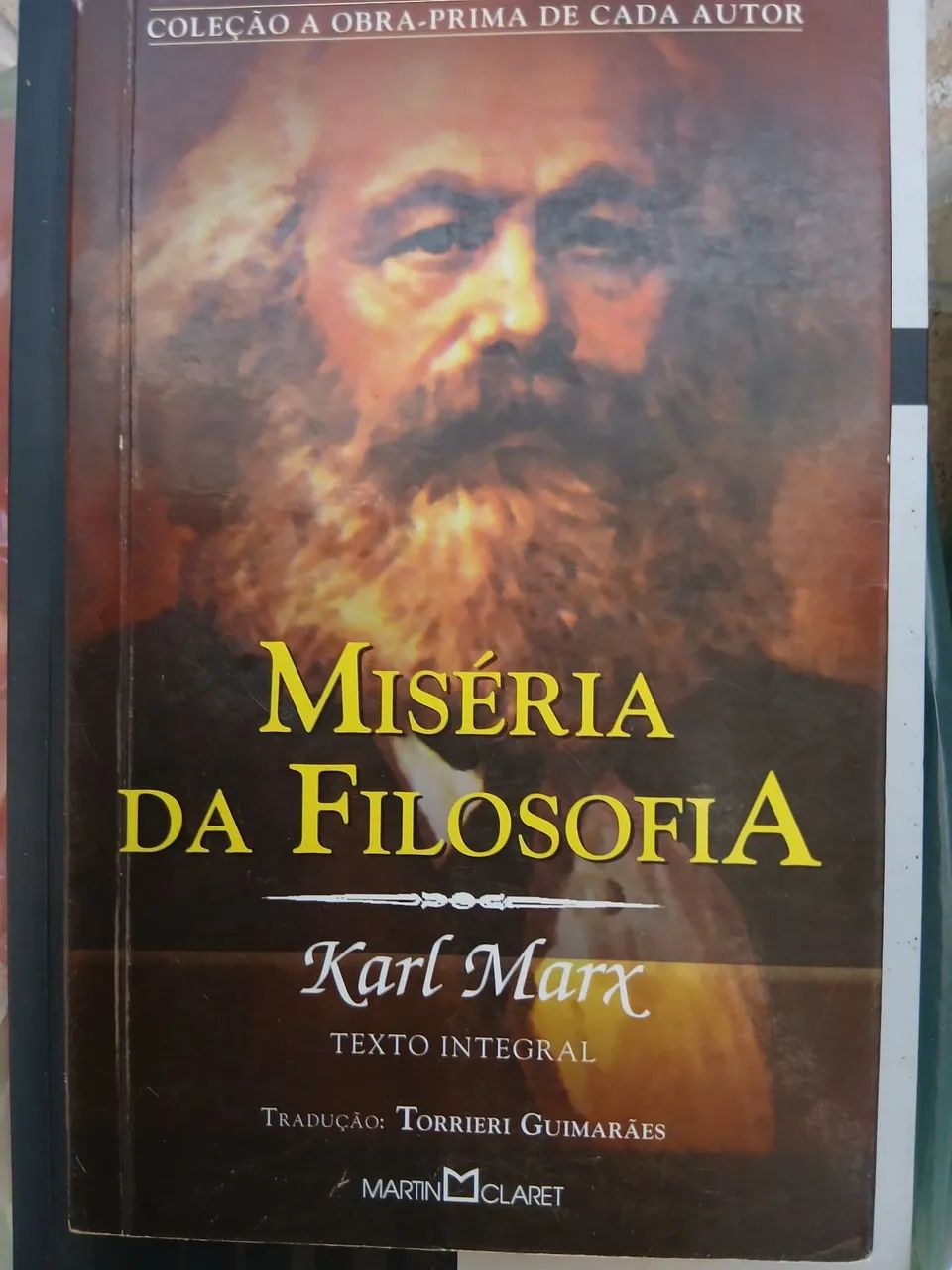 A miséria da filosofia 