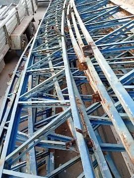 Ferragem e estrutura para galpão 64254001974531121