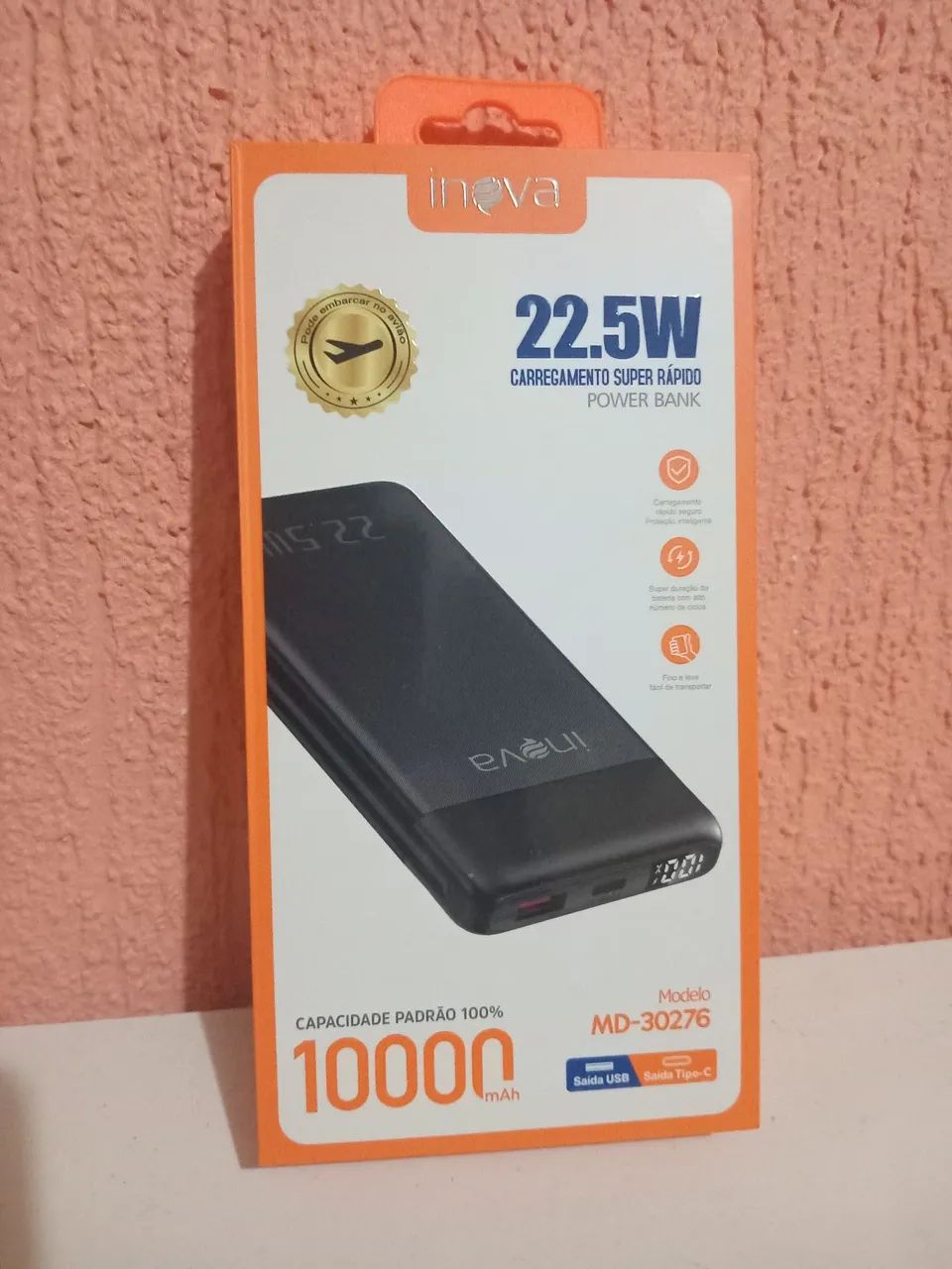 Power Bank Inova 10000mAh - Carregamento Rápido - Foto 2