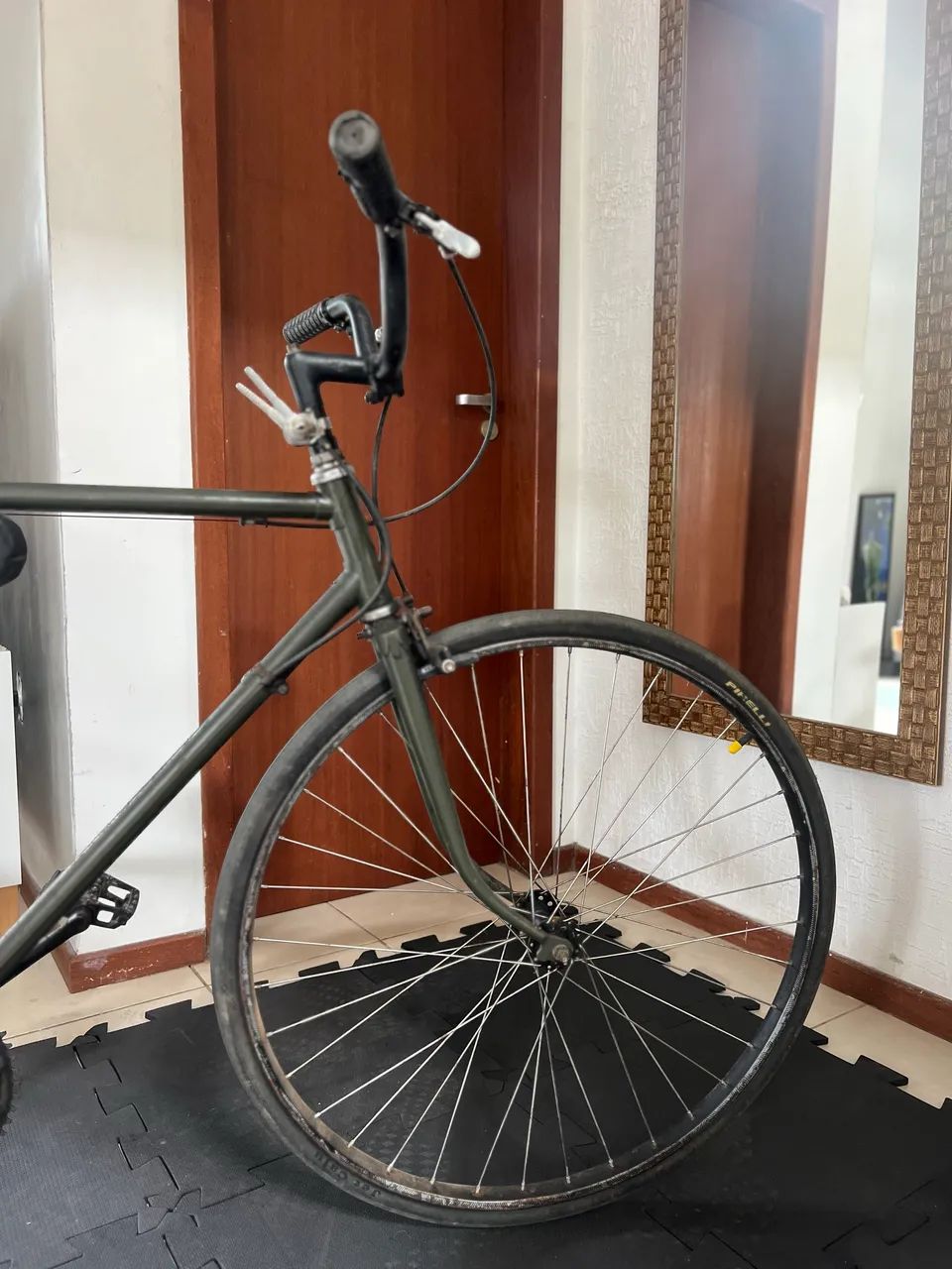 Bicicleta Monarch 10 Verde Militar Reformada - Clássica e Rara! - Foto 6