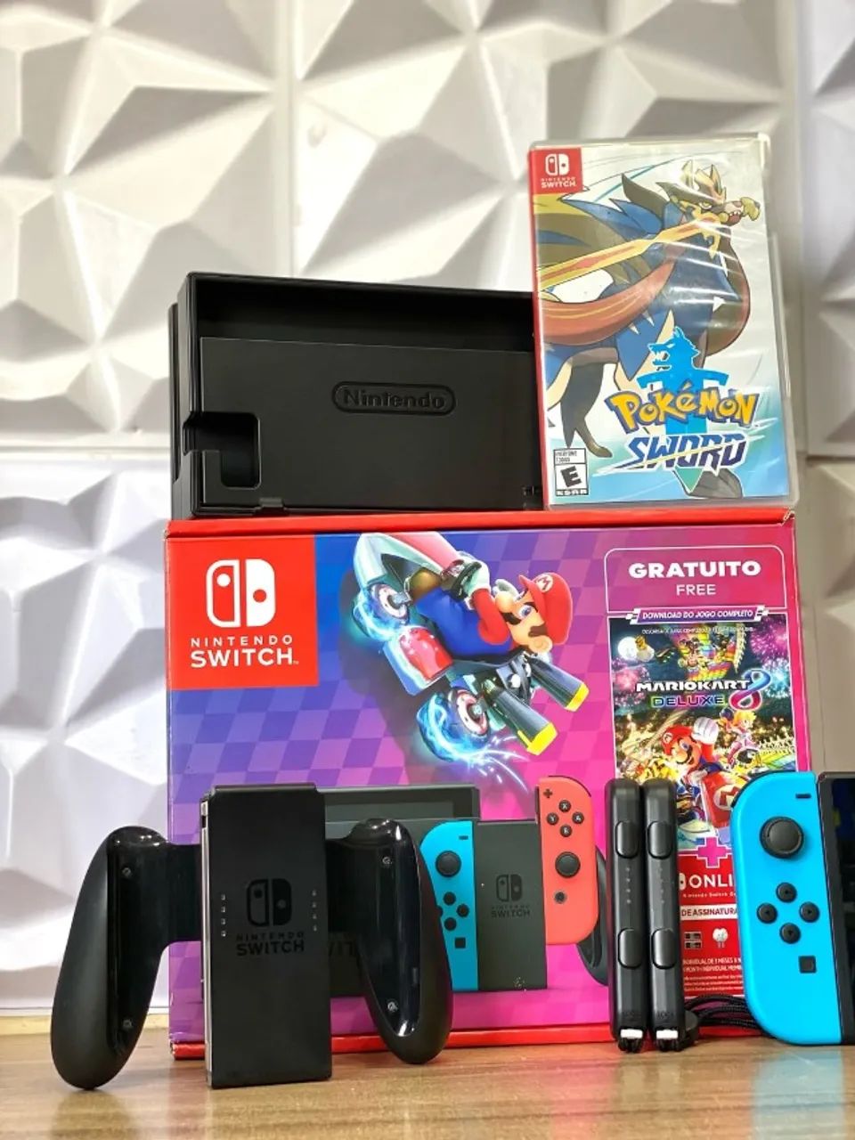 NINTENDO SWITCH OLED + ACESSORIOS - Foto 2