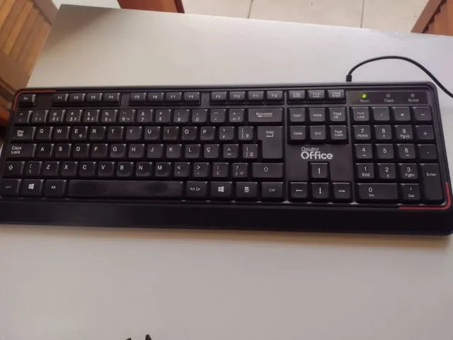 Teclado Pc cabo usb