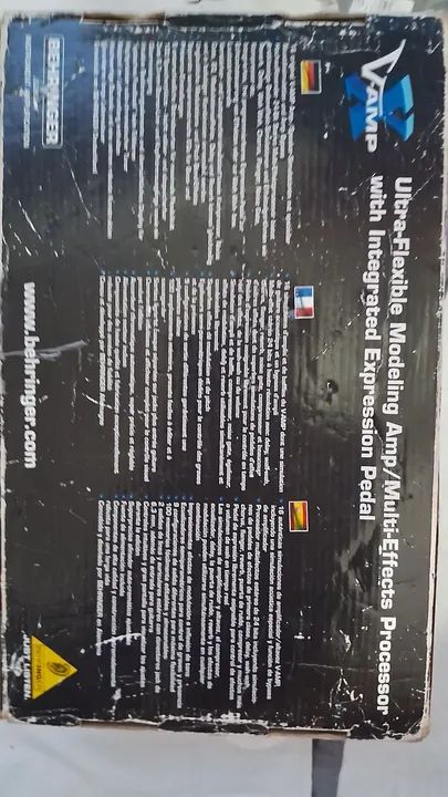 Pedaleira Behringer XV-Amp com multi-efeitos - Foto 6