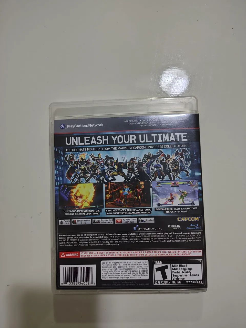 Ultimate Marvel vs Capcom 3 - PS3 - Foto 2