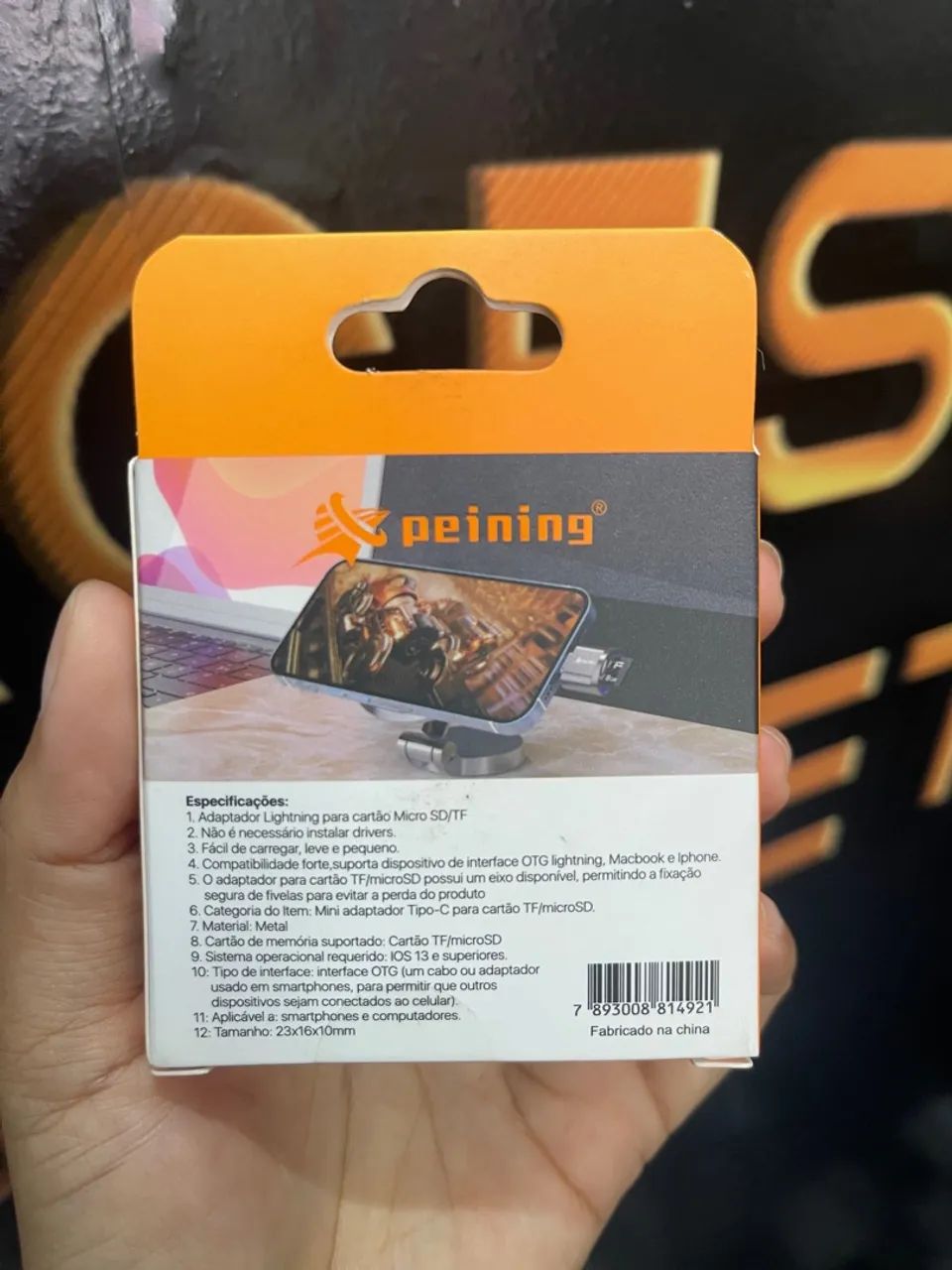 Adaptador Peining para Micro-SD - Diversos Modellos iPhone e tipo C - Foto 2
