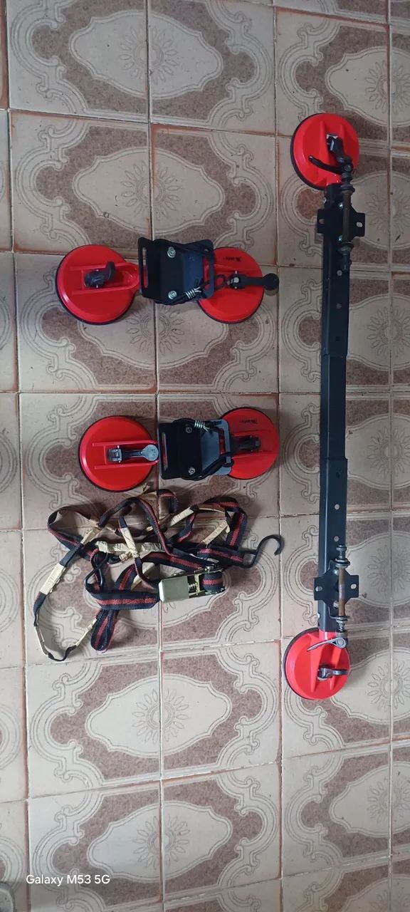 Suporte para bicicleta de teto pra duas bykes valor 350 reais  - Foto 4