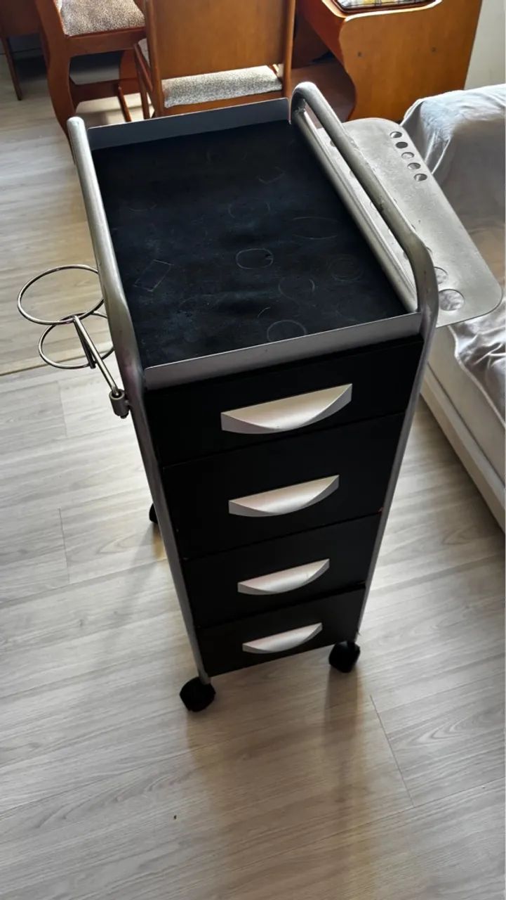 Multi-purpose drawer organizer cart