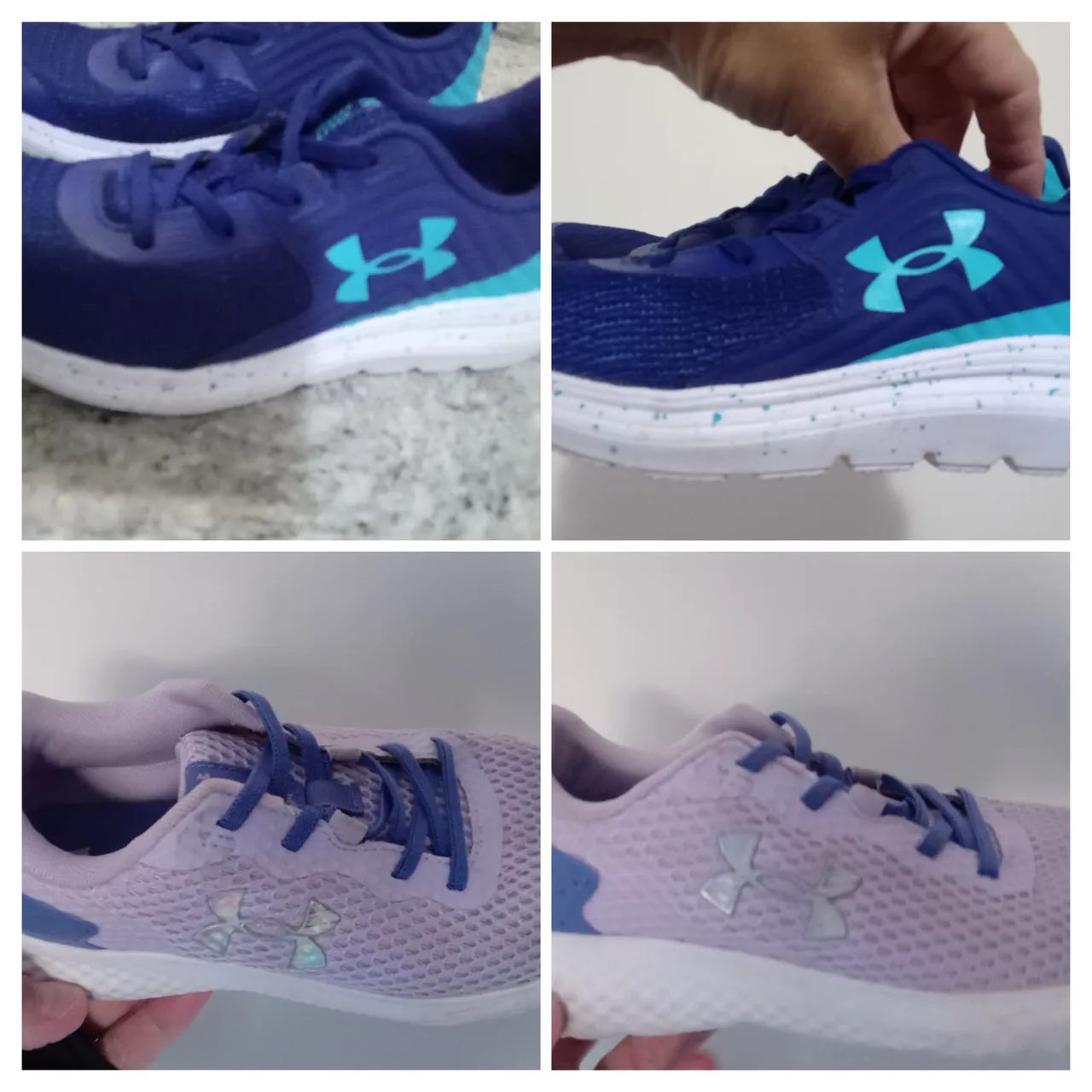 2 TÊNIS UNDER ARMOUR INFANTIL ORIGINAL