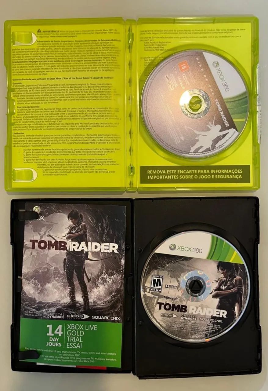 coleção tomb rider xbox - Foto 2