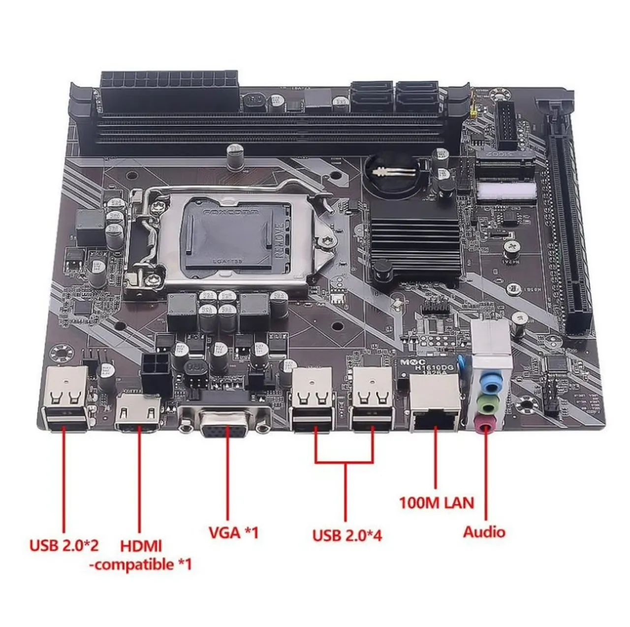 Placa Mãe LGA 1155 B75 Revenger - Foto 2