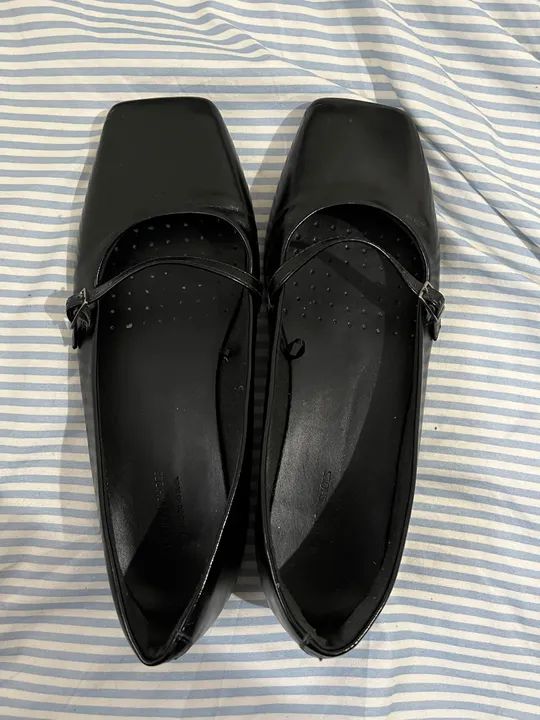 Sapatilha Feminina Preta - Foto 2