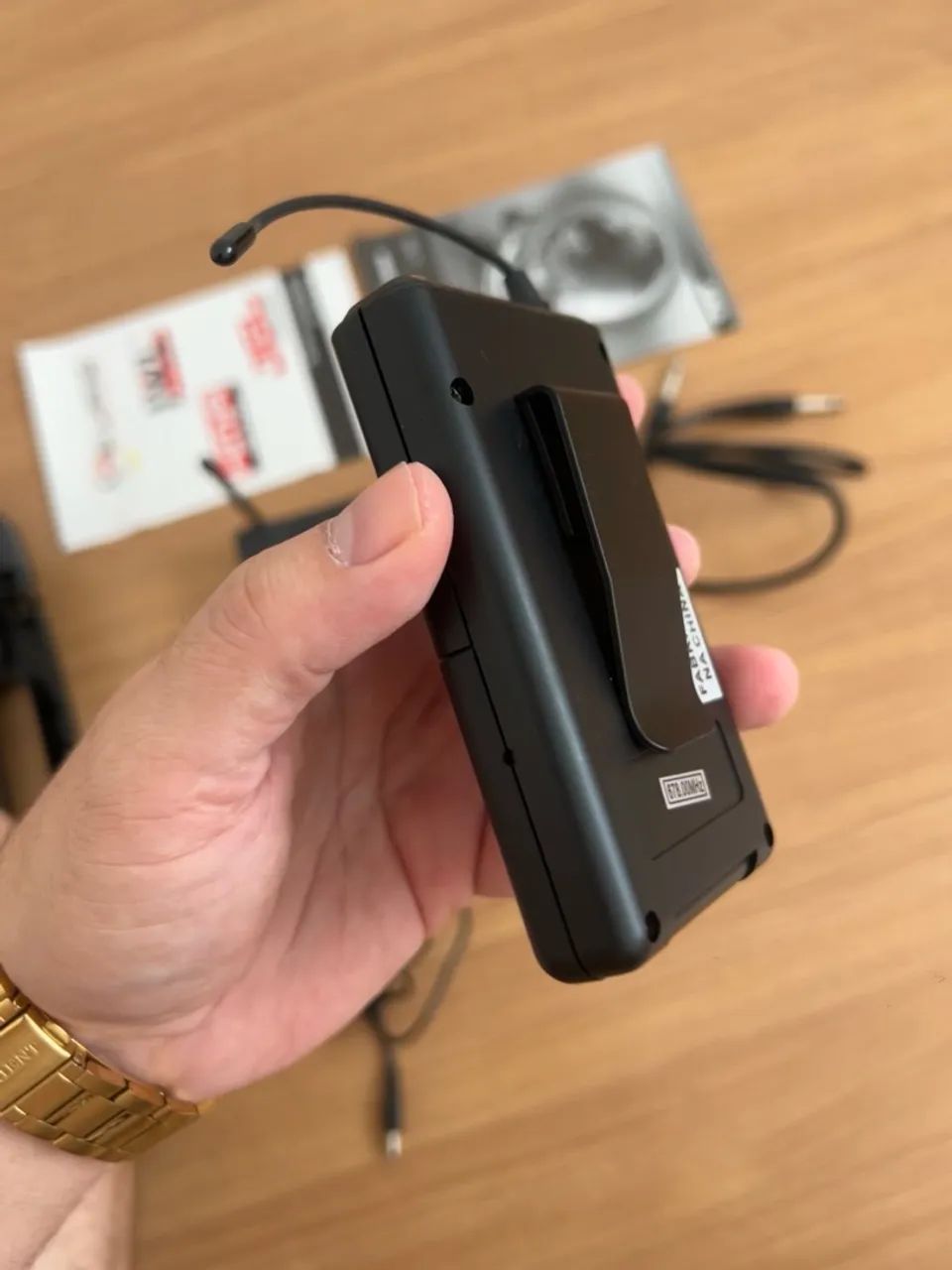 Microfone Sem Fio Headset e de Mão Profissional - Foto 3