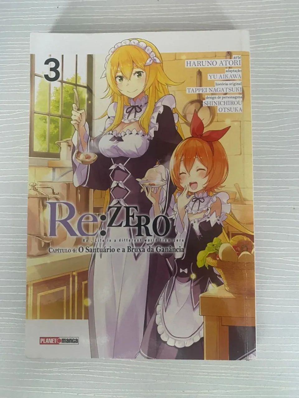 Mangás avulsos Re:Zero, tão conservado que parece novo, para exigentes - Foto 5