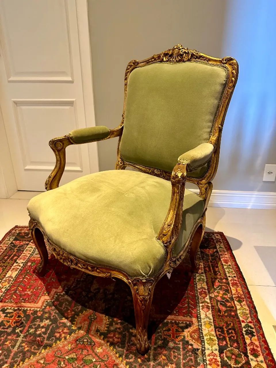 Antiga cadeira Louis XV - Foto 3
