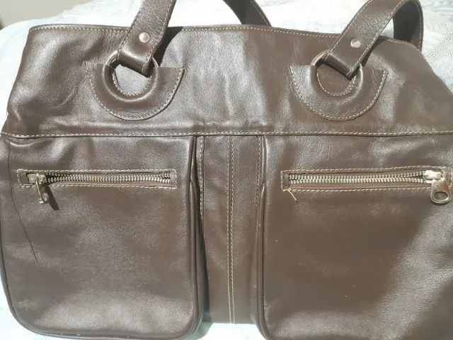 Bolsa Thomaz Rabelo Couro Legítimo